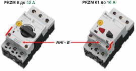 Доп. контакты NHI-E для PKZM 0 и PKZM 01